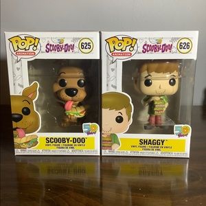 Scooby doo funko pop 625 & 626
